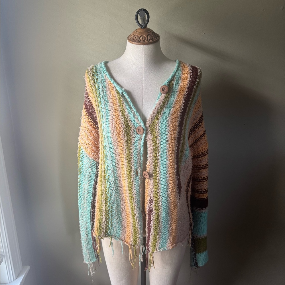 Free People Baja Cardi (S)